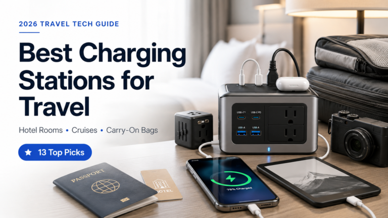 Best Charging Stations for Travel and Hotel Rooms in 2026