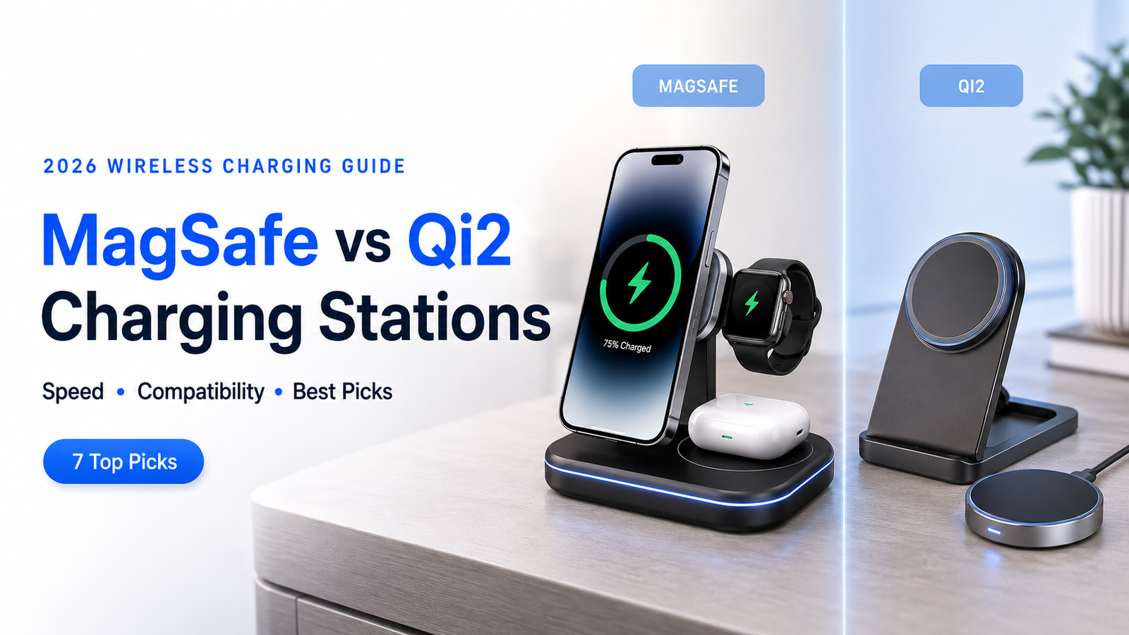 MagSafe vs Qi2 Charging Stations: Best Wireless Chargers for 2026
