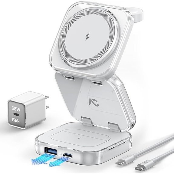 5-in-1 MagSafe Wireless Charger with Foldable Stand