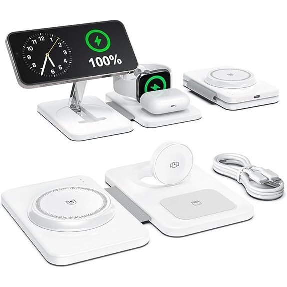 3-in-1 Magnetic Wireless Charger for Apple Devices