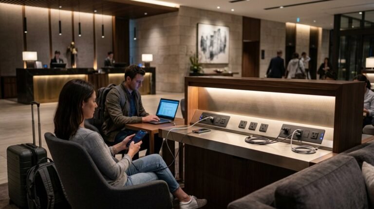 portable hotel room chargers