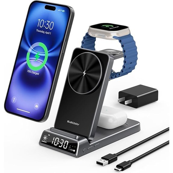 3-in-1 Apple Charging Station with Magnetic Charger