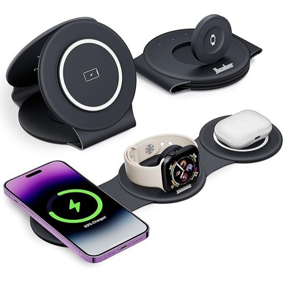 3-in-1 Apple Charging Station with Wireless Charger