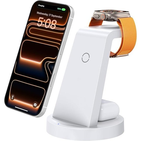 Anlmz 3-in-1 Charging Station for iPhone Pro Max
