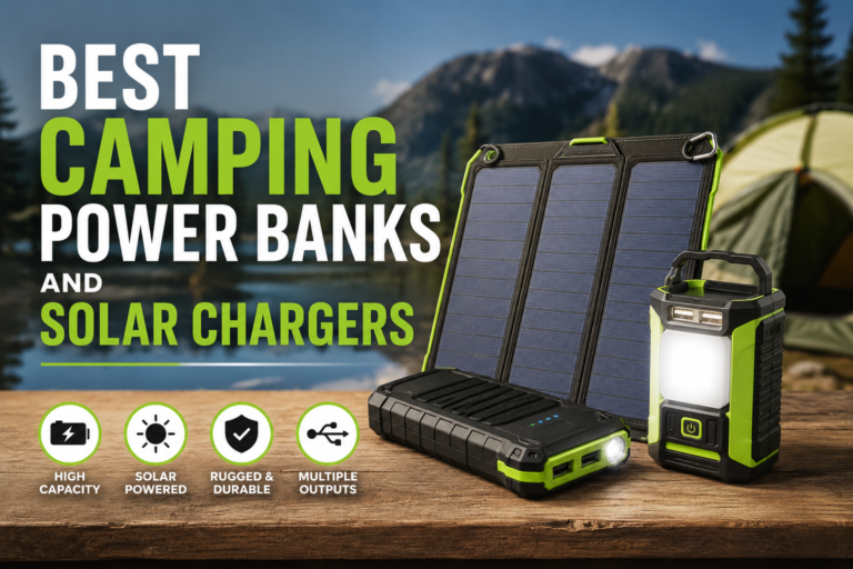 7 Best Solar Phone Chargers for Camping (And Emergencies)