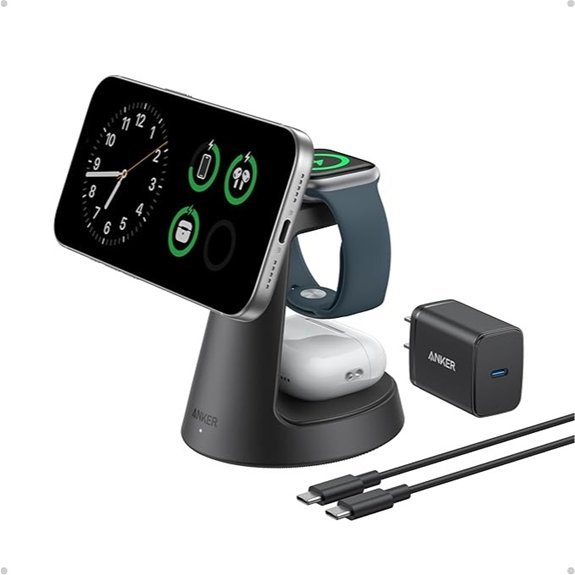 Anker MagSafe 3-in-1 Charger Dock for iPhone/Watch/AirPods