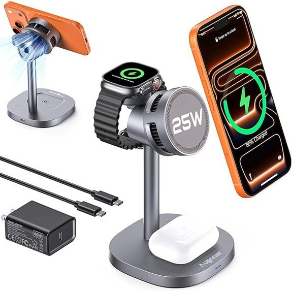 Augnner 3-in-1 MagSafe Wireless Charger Dock