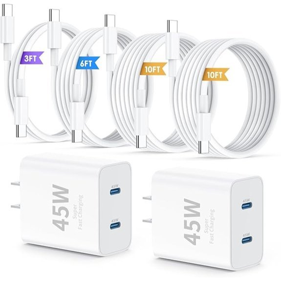 QZIIW iPhone 15-17 Pro Fast Charger Duo Set
