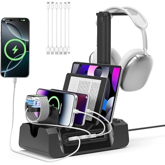 kdd 6 in 1 charging station