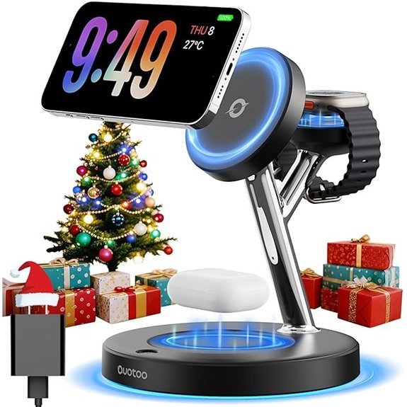 3-in-1 MagSafe Charger Stand for iPhone AirPods Watch