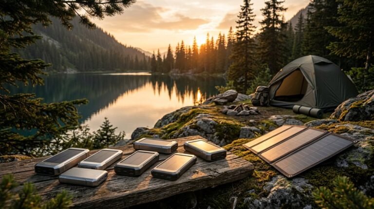 solar friendly camping power banks