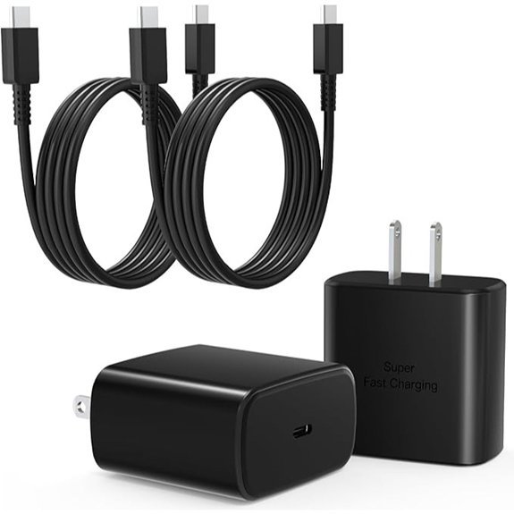 USB-C Fast Charger Cable Pack for Samsung & iPhone